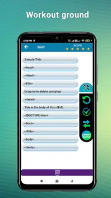 HTML Code Play android App screenshot 3